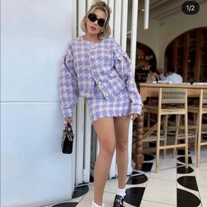 Storets lori houndstooth 2 piece set